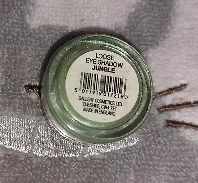 Gallery Colour Loose Powder Eyeshadow Jungle Green Shimmer Make-Up • £2