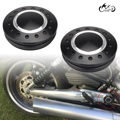 $20.98 • Buy Black Swingarm Pivot Bolt Cover For Harley V-Rod 06-17 VRSCAW Night Rod Special