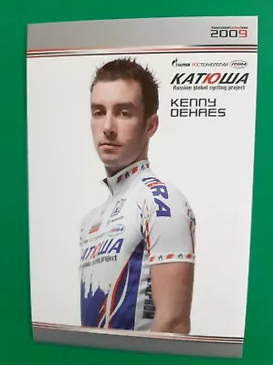 CYCLING Cycling Card KENNY DEHAES Team TEAM KATUSHA 2009 • $2.12