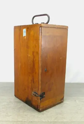 Antique Microscope Officine Original Wood CaseBox • $49