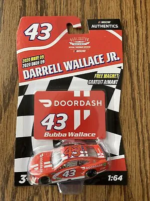 $15 • Buy Darrell Wallace #43 Door Dash Chevy 1:64 Nascar Authentics  2020 Wave 9