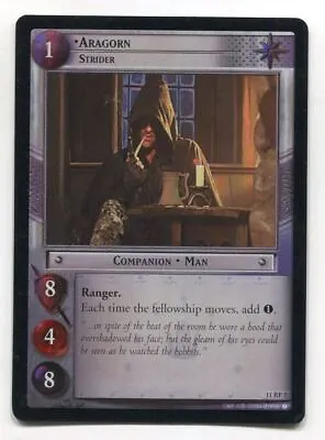 Lord Of The Rings CCG Shadows Rare Foil Card 11RF7 Aragorn Strider • £14.99