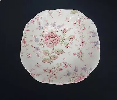 Johnson Brothers Rose Chintz England Square Soup Cereal Salad Bowl  • $5.99