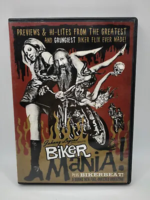 £20.01 • Buy Biker Mania (2009) DVD Johnny Legend Cult Exploitation OOP (Region-Free)