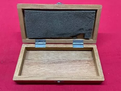 Mitutoyo Wood Case ONLY For 112 Point Micrometer Series 1   VINTAGE!! • $29