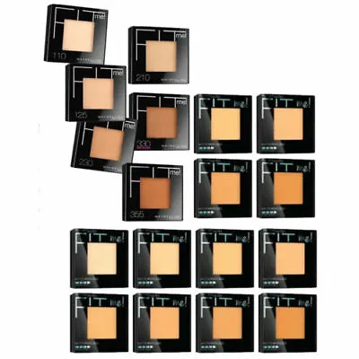 Maybelline New York Fit Me Set + Smooth Powder Makeup Choose Your Shade NEW • $8.99