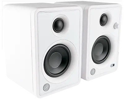 Mackie CR3-XBT Arctic White Limited Edition 3  Powered Monitors With Bluetooth • $129.99