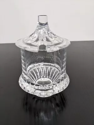 Vtg Gorham Lead Crystal Jam Jelly Jar With Lid Nachtmann Germany • $19.50