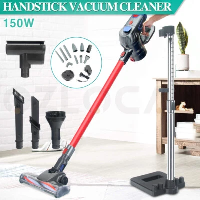 $99.99 • Buy Handheld Vacuum Cleaner Cordless Bagless Stick Handstick Vac Recharge 2-Speed AU