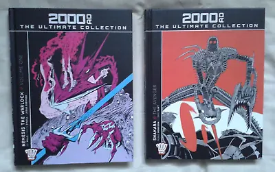 2000 AD THE ULTIMATE COLLECTION: NEMESIS & SHAKARA Hardcover Graphic Novels • £14.99