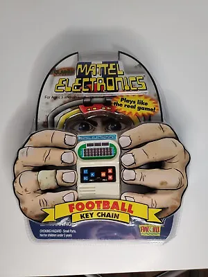 Vintage Mattel Electronics Football Game Key Chain 2001 Handheld NEW SEALED • $7.99