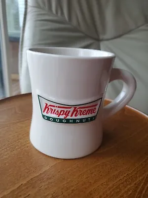 Krispy Kreme Doughnuts Mug Diner Style Restaurant Ware Coffee Cup Bow Tie Logo • $12.99