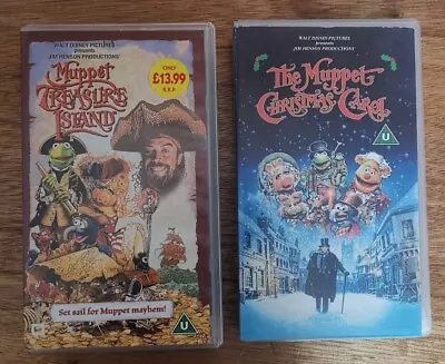 £4.99 • Buy Muppet Treasure Island And Muppet Christmas Carol Bundle (VHS/SH, 1996)