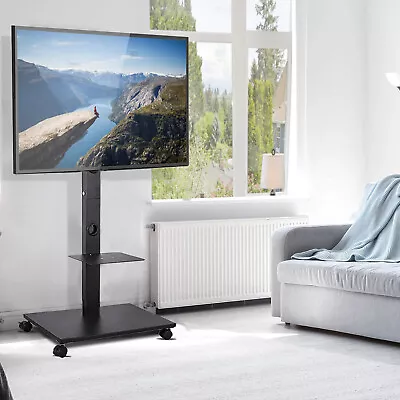 Universal Height Adjustable Floor TV Stand Free Moving For 32-70 Inch LG LED TVs • £56.94