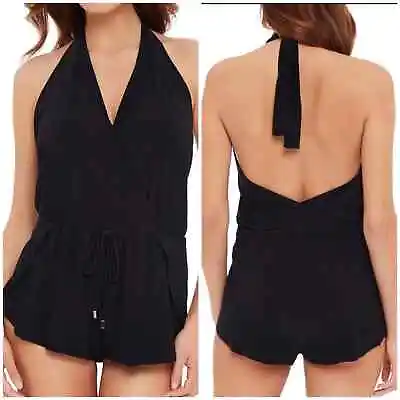 Magicsuit Bianca One Piece Romper Swimsuit Black Size 12 New With Tags • $150