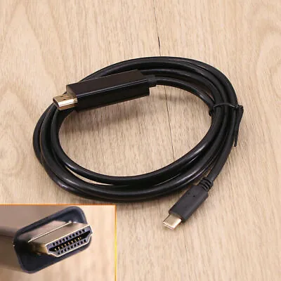 USB-C Type C To HDMI 4K Cable HDTV TV Digital AV Adapter For Android Samsung LG • $27.83