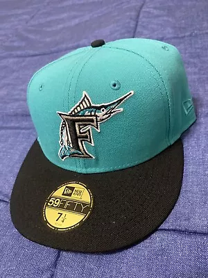 Vintage Florida Marlins New Era 59fifty NWT 7 1/4 ⚾️😎🔥 • $44.99