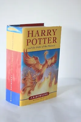 £4.49 • Buy J K Rowling Harry Potter And The Order Of The Phoenix HB Incl Dust Jacket