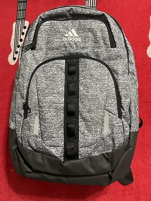 Adidas Backpack Book Bag With Laptop Pocket Gray • $20