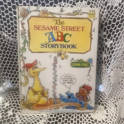 The Sesame Street ABC Storybook 1974 Vintage Children's Television Workshop Book • $6.75