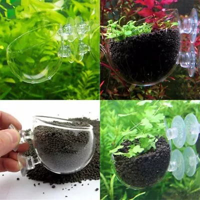 Aquarium Water Plant Cup Landscape Plants Cultivation Cup Fish Tank Accessories • $13.99