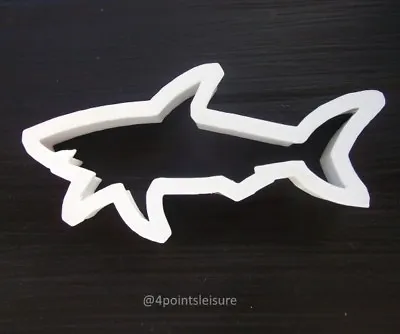 £3.99 • Buy Shark Fish Animal Sea Shape Cookie Cutter Biscuit Pastry Icing Stencil AL44