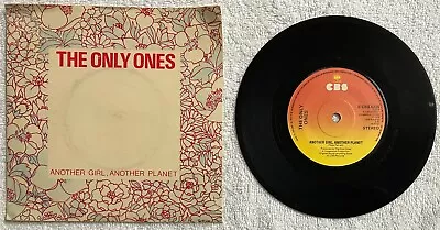 THE ONLY ONES Another Girl Another Planet 45 RPM Record 1978 CBS 6228 VG+ • $49.99