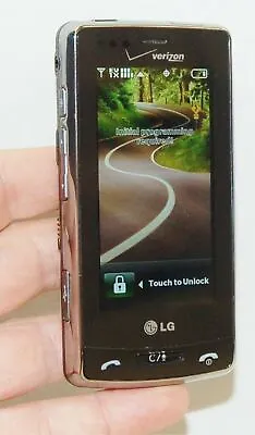 LG VX9600 Versa Verizon CHROME BEZEL Touch Screen Cell Phone Camera 3G Grade A • $18