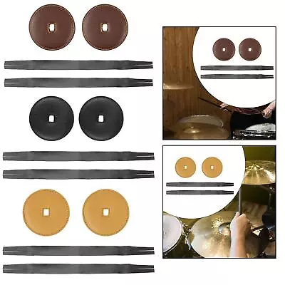 2 Pieces Cymbal Strap Marching Spare Parts Musical Repairment Cymbal Hand Strap • $11.27