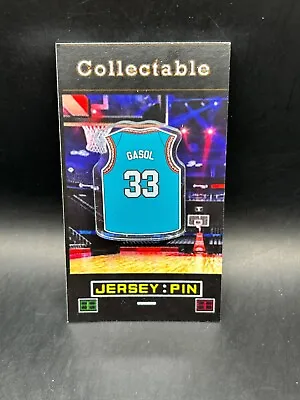 Memphis/Vancouver Grizzlies Marc Gasol  Jersey Lapel Pin-Collectable • $10.80