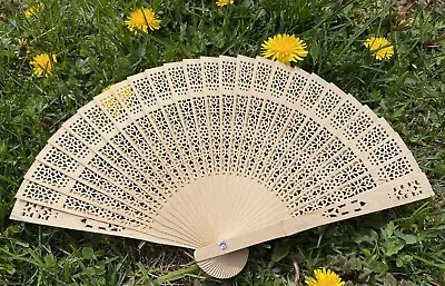 $9 • Buy Sandalwood Fan For Wedding Favor