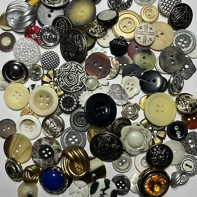 BEST MIXED BUTTON LOT ON EBAY! Hand Picked Buttons From Around The World • $14.99