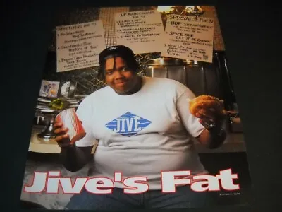 RAP HIP-HOP 1991 Promo Poster Ad FU-SCHNICKENS DJ Jazzy Jeff SPICE ONE D-Nice • $9.95