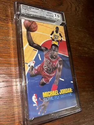 Michael Jordan Come Fly With Me Sealed VHS 7.5 Graded Rewind Like CGC Rookie • $195