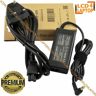 LAPTOP CHARGER For Acer Aspire One A110 A150D150D250 ZG5 KAV10 KAV60 AC ADAPTER • £913.49