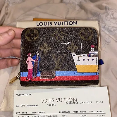 Louis Vuitton Zippy Coin Purse Limited Edition • £335