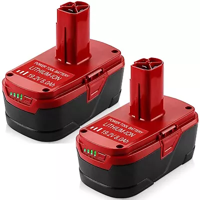 2Pack For CRAFTSMAN 19.2 VOLT C3 LITHIUM DIEHARD BATTERY PACK 315.PP2011 8.0Ah • $57.99