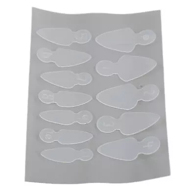 120PCS Dual Nail Form Reusable Dual Mold French Nail Tips Forms Guide Extens BOO • $10.87
