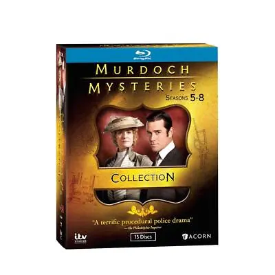 Murdoch Mysteries Collection: Seasons 5-8 - Blu-ray Region A (North America) • $128.99