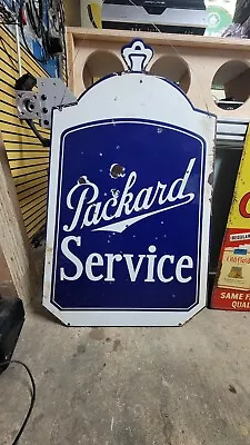 Packard Service Original Porcelain Sign 1930s • $5500