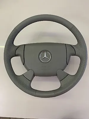 Mercedes Steering Wheel Sport Line W202 W124 W140 W210 R129 New Leather OEM Mint • $409