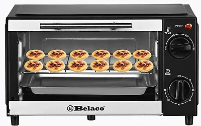 Belaco BTO-109N Mini 9L Toaster Oven Tabletop Cooking Baking Portable Oven 750w  • £34.58