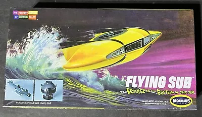 The Flying Sub From Voyage To The Bottom Of The Sea Moebius Models Still Sealed • $20