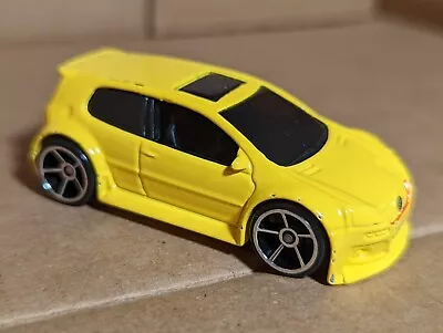 Hot Wheels Volkswagen Golf GTI Mk5 Yellow Die Cast Toy Car Mattel Model • $8.50