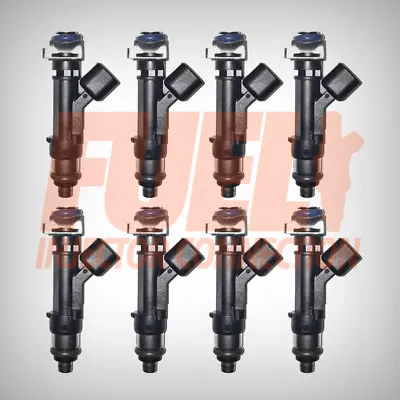 Set Of 8 24lb Design IV FIC Fuel Injectors For Mustang GT 4.6L • $229