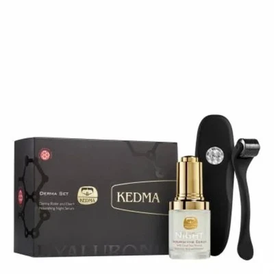 $413.86 • Buy Kedma Derma Set-derma Roller And Elixir+nourishing Night Serum-1 Oz / 30 Gr-new