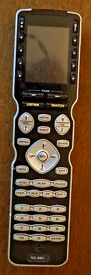 Universal Remote Control MX980 W/battery And Charging Base-not Tested • $100