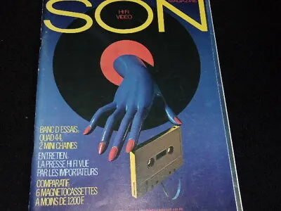 Son Hi-fi Video<> November 1980 <>rare France Audio Magazine °  Quad 44 • $13.30