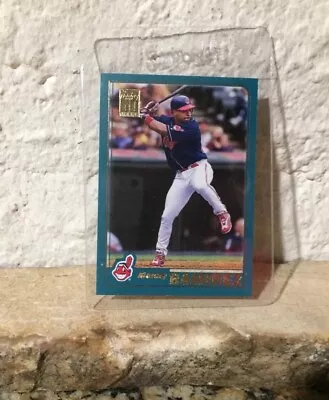 2001 Topps Baseball Card #90 Manny Ramirez NM-MT / Mint Indians • $0.99