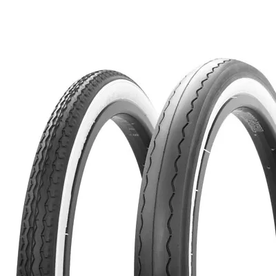 20  Stingray Muscle Bike Tire Set 1 20x1.75 Slick Pattern & 1 20x2.125 Slick B/w • $57.99